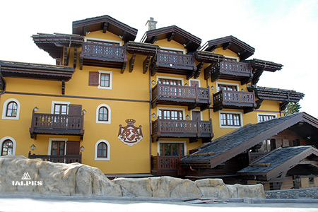 Courchevel, hôtel luxe