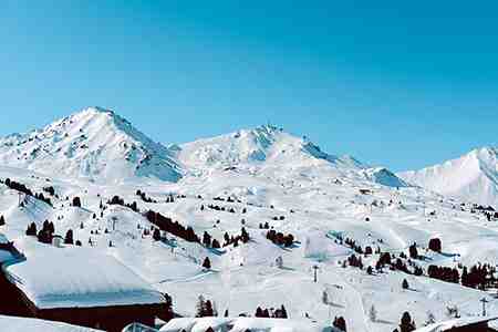 Ski à La Plagne, domaine Tarentaise, Savoie