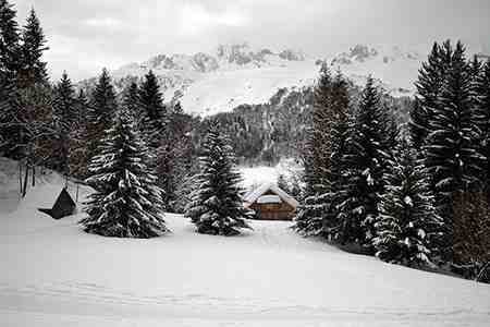 Ski à Valmorel, Savoie