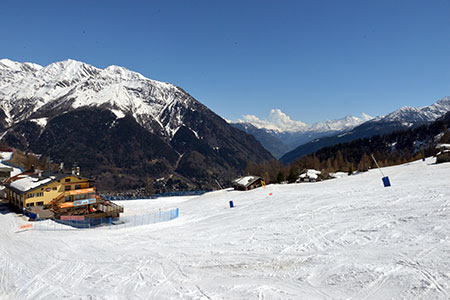 Ski en vallée d'Aoste, Italie