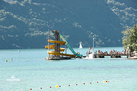 Plage lac du Bourget, Savoie
