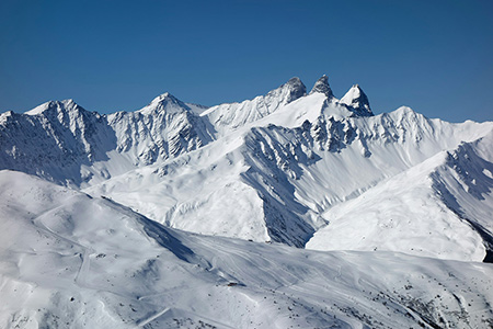 Ski à Valmeinier, Savoie 